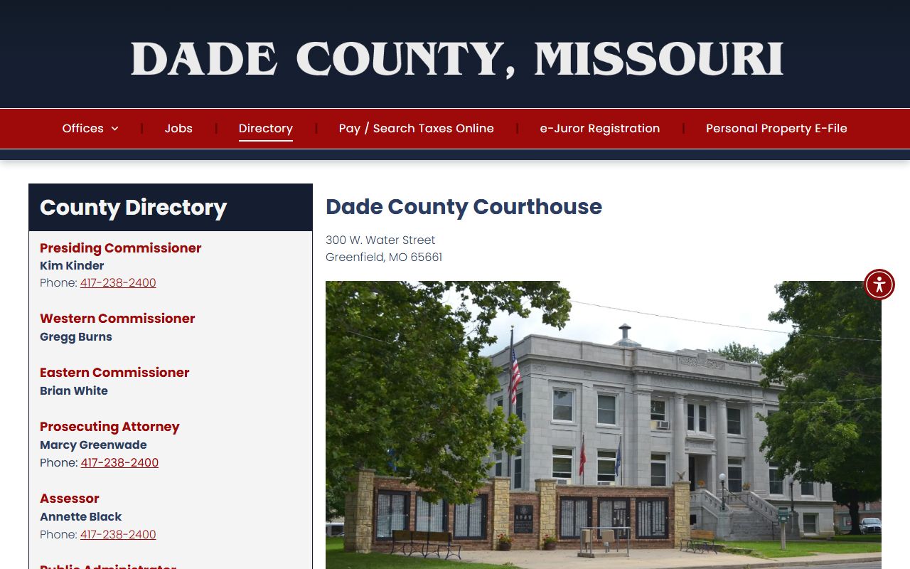 Dade County Jail inmate lookup directory for sheriff and court contacts